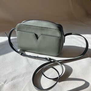 Vince Olive Green Crossbody Bag